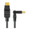 PremiumCord kabel HDMI A - HDMI A M/M 1m, otočné zlacené konektory (kphdmo1)