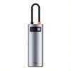 Baseus Metal Gleam Series 7v1 HUB USB-C (USB-C PD 100W, USB-C, 2* USB 3.0, HDMI, SD TF port) šedá (WKWG020113)