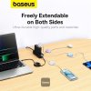 Navíjecí kabel Baseus Free2Draw USB-C/USB-C 1m 100W bílý (P10364500211-00)