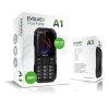 EVOLVEO MaxPhone A1, tlačítkový Dual SIM telefon, černý (MP-A1-BK)