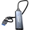 PremiumCord HDMI capture/grabber s konektorem USB3.0 a USB-C (ku2grab7)