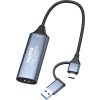 PremiumCord HDMI capture/grabber s konektorem USB3.0 a USB-C (ku2grab7)
