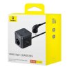 Nabíjecí stanice Baseus PowerCombo Cube 30W 3xzásuvka, 2xUSB, 2xUSB-C černá (E00066400117-00)