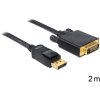 delock kabel displayport samec na dvi 24 1 samec 2m 82591 ien186491