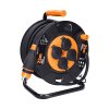 solight prodluzovaci privod na bubnu 4 zasuvky 25m kabel guma neopren 3x 2 5mm2 ip44 ien554816