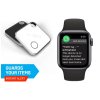 smart tracker fixed tag s podporou find my 2 ks cerny bily obr galerie big ies73801888