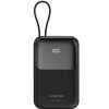 canyon power bank pb 101 10000mah pd22 5w built in cable black ien567883