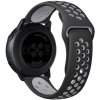 tactical double silikonovy reminek pro xiaomi amazfit pace black grey cerno sedy ien326206