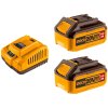 ingco fbcpk1424e set nabijecka 2ks baterie 4 0a pro 20v li ion baterie ien532658