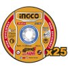 ingco mcd11011525 kotouc rezny kov 115 x 1 2 x 22 2 mm sada 25ks ien535022