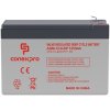 conexpro baterie agm 12v 9ah zivotnost 10 let faston 6 3mm deep cycle ien561679