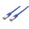 c tech patch cord cat5e ftp modry 0 5m ig525133