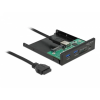 delock 3 5 usb 3 2 gen 1 predni panel 1 x usb usb c 2x usb a sd a slot microsd ien400452