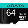 adata premier pro microsdxc 64gb class 10 uhs i u3 100 80mb s sd adapter ien372457