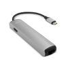 epico usb c hub slim 4k hdmi ethernet silver black cable ien432875
