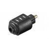 Adaptér Optical Jack 3.5 mm female - Toslink male (kjtosred09)