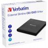 VERBATIM externí mechanika Slimline CD/DVD Writer USB - without NERO (53504)