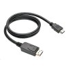C-TECH kabel DisplayPort/HDMI, 1m, černý (CB-DP-HDMI-10)