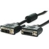 DVI-D prodlužovací kabel,dual-link,DVI(24+1),MF,2m (kpdvimf2)