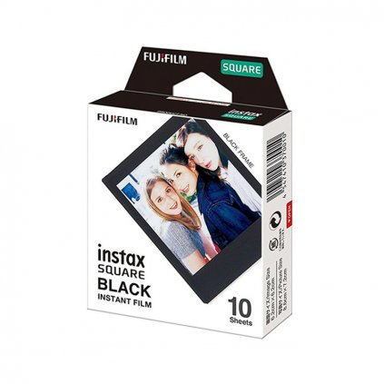 instantnecz fujifilm instax sq film black 10Ks