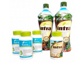 2x Intra sirup,  1x Intra kapsle, 3x Nutria