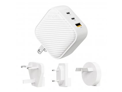 GaNHub65WwhitewithTravelAdapters