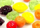 Fruit shaped beads