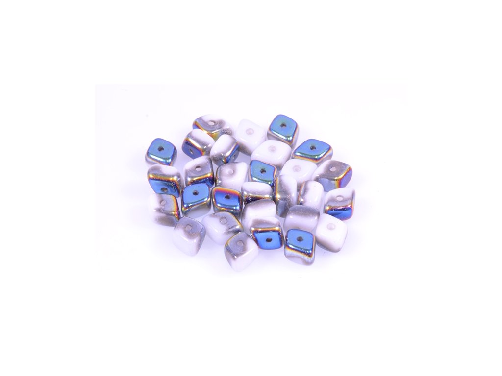 shaped pressed glass bead 11100104 5x9 mm 03000/28101