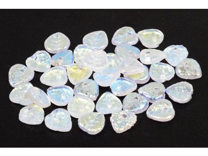 Leaf Beads 11100074 9 mm 00030/etched/28701