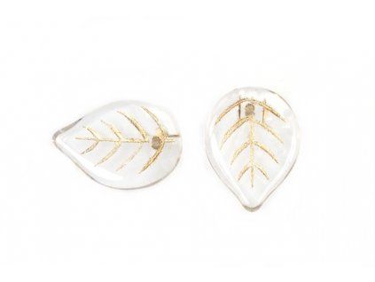 Leaf Beads 11100076 18x13 mm 00030/54202