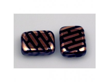 Shaped pressed bead 11101074 20x15 mm 23980/271098