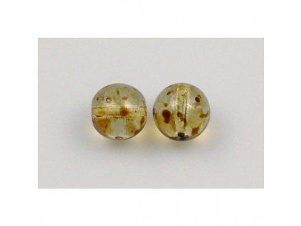 Mačkané kulaté korálky - 10 mm 00030/86800