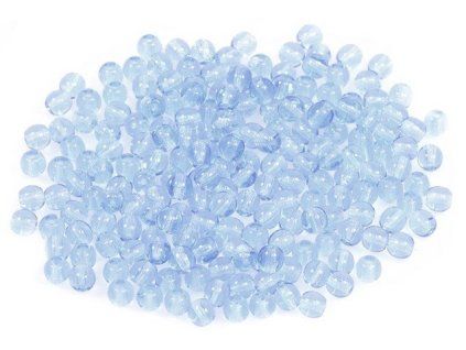 Round pressed glass beads 4 mm 30010