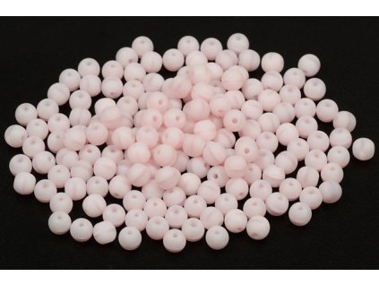 Round pressed glass beads 4 mm 74000/84110