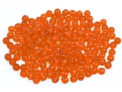 Mačkané kulaté korálky - 4 mm 90030