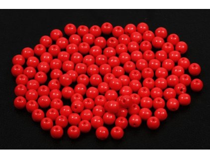 Mačkané kulaté korálky - 4 mm 93190