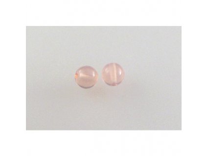 round pressed glass bead 6 mm 71010