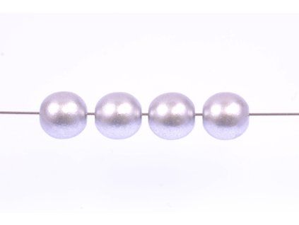 round pressed glass beads 7 mm 03000/01700