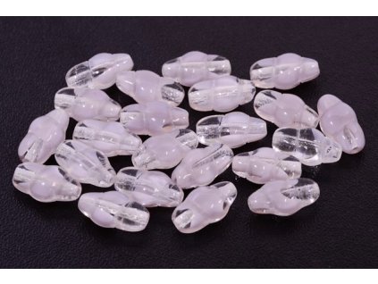 Shaped pressed glass beads 11130275 13x7 mm 26028
