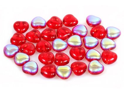Heart beads 11179001 8x8 mm 90080/28701