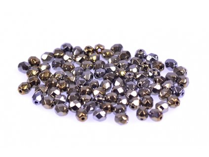 Fire polished beads4 mm 23980/21415