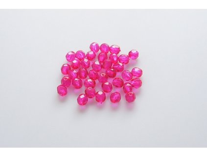 Fire polished beads 6 mm 00030/45746