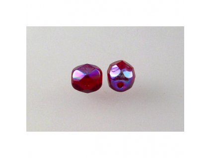 Fire polished beads 6 mm 90100/28701