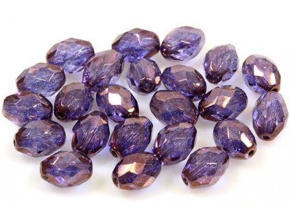 Faceted olives 15129001 11x8 mm 00030/15726