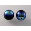 Round pressed glass bead 14 mm 23980/28701