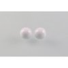 Round pressed glass bead 6 mm 03000