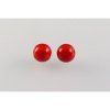 Round pressed glass bead 6 mm 93200