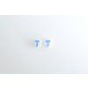 Letter beads blue "T" 11149220 6 mm 03000/46433