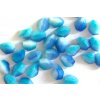 Tiny 3D Bicones blue white