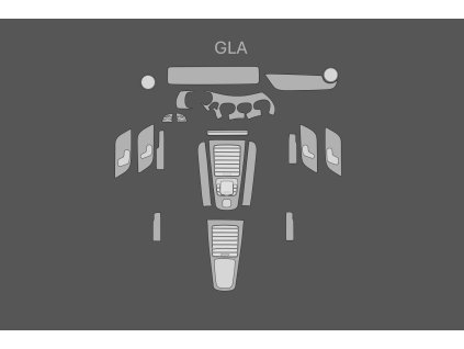 Mercedes GLA interiér